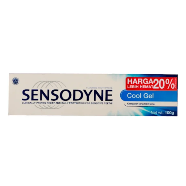 خمیردندان سنسوداین مدل cool gel _ حجم 100 میل