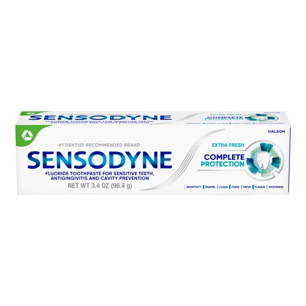 خمیردندان سنسوداین محافظ دندان مدل complete protection _ حجم 75 میل