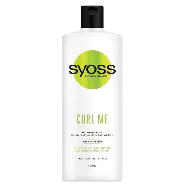 نرم کننده موی فر سایوس مدل syoss curl me _ حجم 500 میل