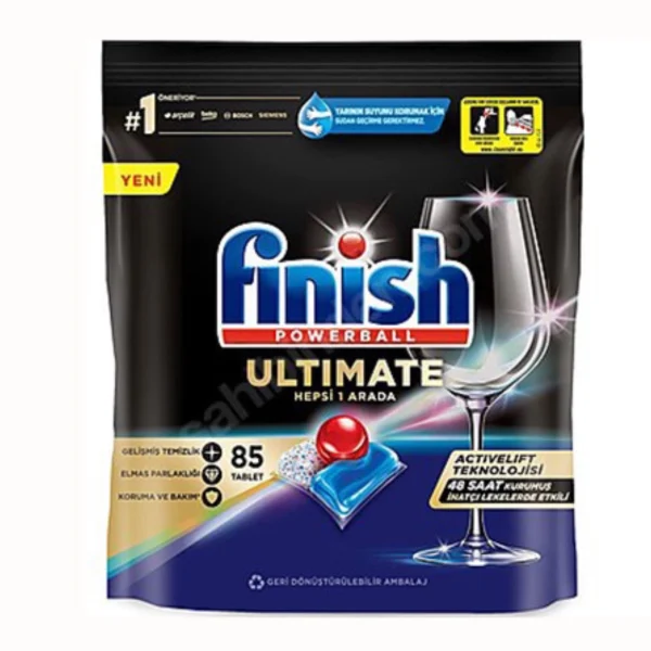 قرص ماشین ظرفشویی فینیش مدل Ultimate Hepsi 1 Arada بسته 85 عددی