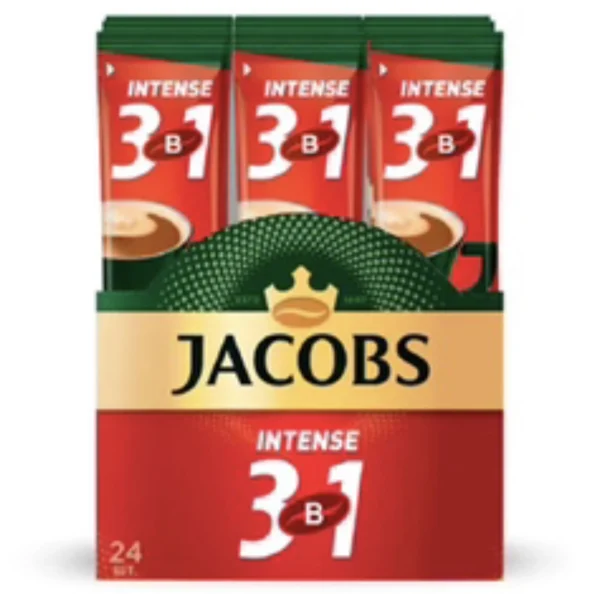 قهوه فوری جاکوبز 3 در 1 اینتنس بسته 24 عددی _ 320 گرم