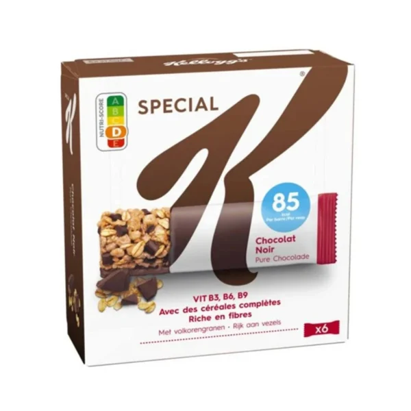 غلات بار اسپشیال کلاگز طعم شکلاتی بسته 6 عددی _ 129 گرم