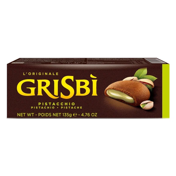 کوکی شکلاتی گریسبی ویچنزی با مغز کرم پسته _ 135 گرم