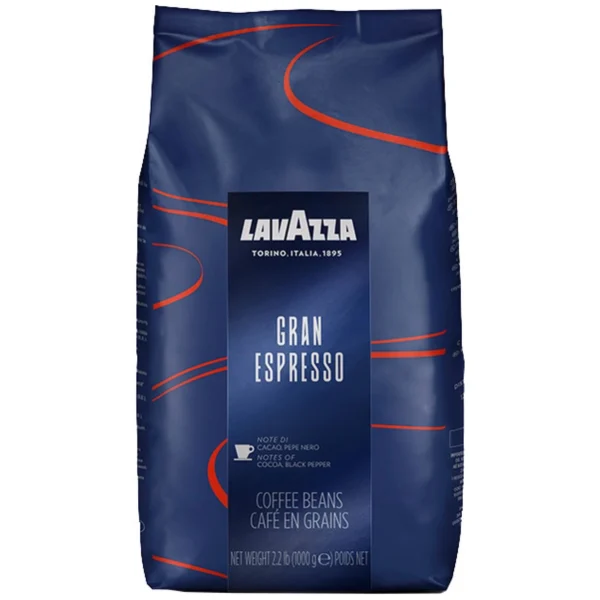 دانه قهوه لاوازا مدل GRAN ESPRESSO یک کیلوگرم