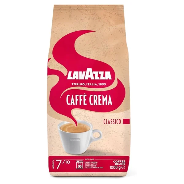 دانه قهوه لاوازا مدل CAFFE CREMA CLASSICO یک کیلوگرم