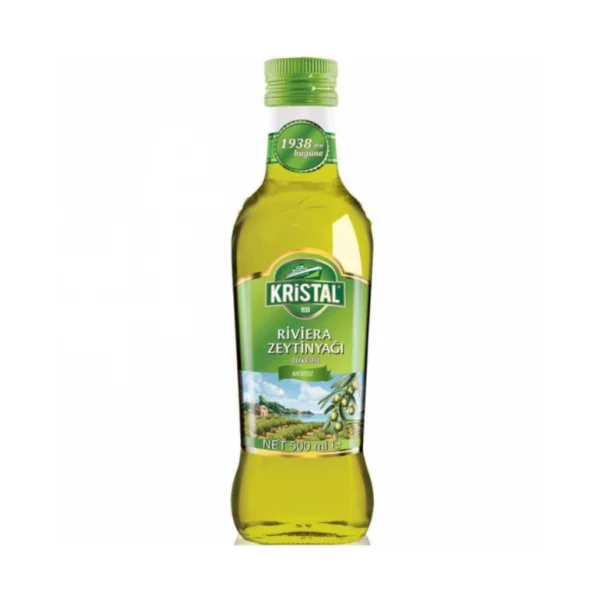 روغن زیتون کریستال شیشه ای _ 500 میلی لیتر