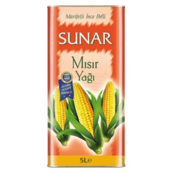 روغن ذرت سونار فلزی _ 5 لیتر