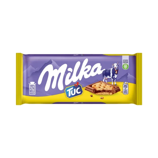 شکلات میلکا طعم توک _ 100 گرم