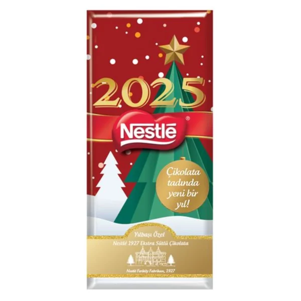 شکلات تابلت 2025 نستله رنگ قرمز _ 65 گرم