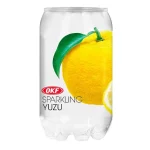 آب گازدار او کی اف okf طعم yuzu یوزو - ۳۵۰ میلی لیتر
