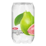 آب گازدار او کی اف okf طعم pink guava گواوا صورتی - ۳۵۰ میلی لیتر