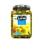 زیتون سبز بدون هسته لوراس _ 1500 گرم