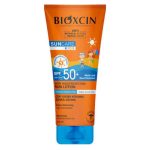 ضد آفتاب کودک بیوکسین spf 50 فاقد عطر مناسب پوست حساس _ 200 میلی لیتر