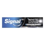 خمیردندان سیگنال مدل وایت سیستم White System زغالی _ 75 میلی لیتر