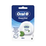 نخ دندان اورال بی مدل Oral-B Essential Floss نعنایی _ ۵۰ متر