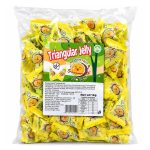 نوشیدنی ژله ای ترای انگیولر triangular jelly طعم پشن فروت _ 1000 گرم